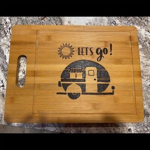 LHS WoodART Charcuterie Board. Burnt by hand